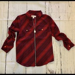 Michael Kors - Zip Up Blouse
